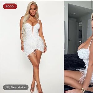 Bachlorette white party dress